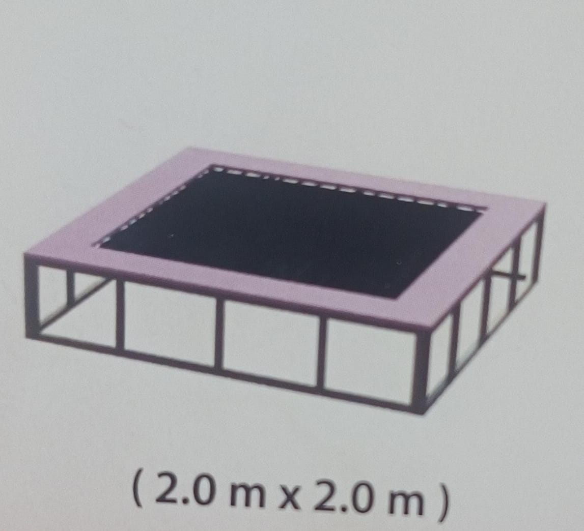 Trampoline 2.0m - Rollick Playsystem and Installation Services