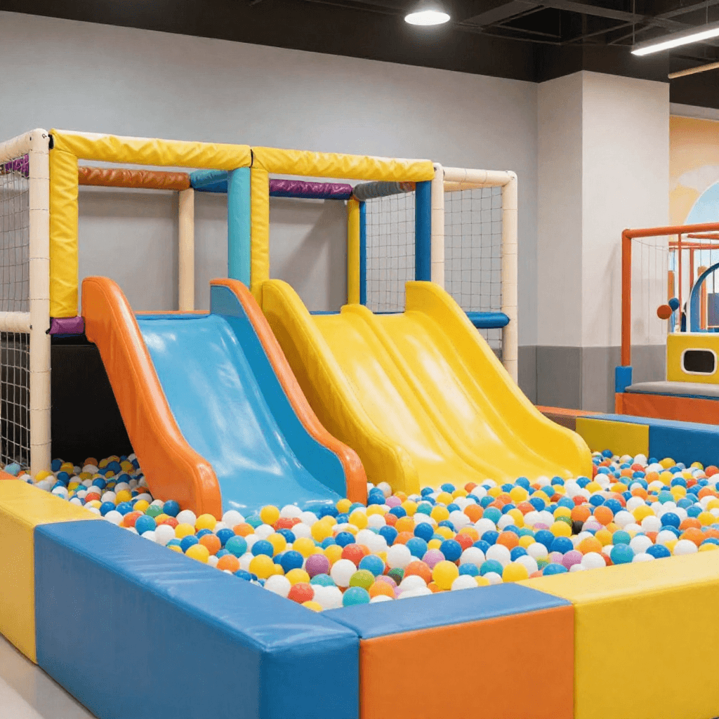How Much Does a Soft Play Area Cost in India (2026 Guide) 4 Indoor playground equipment for kids | soft play area cost in India | soft play manufacturers in India