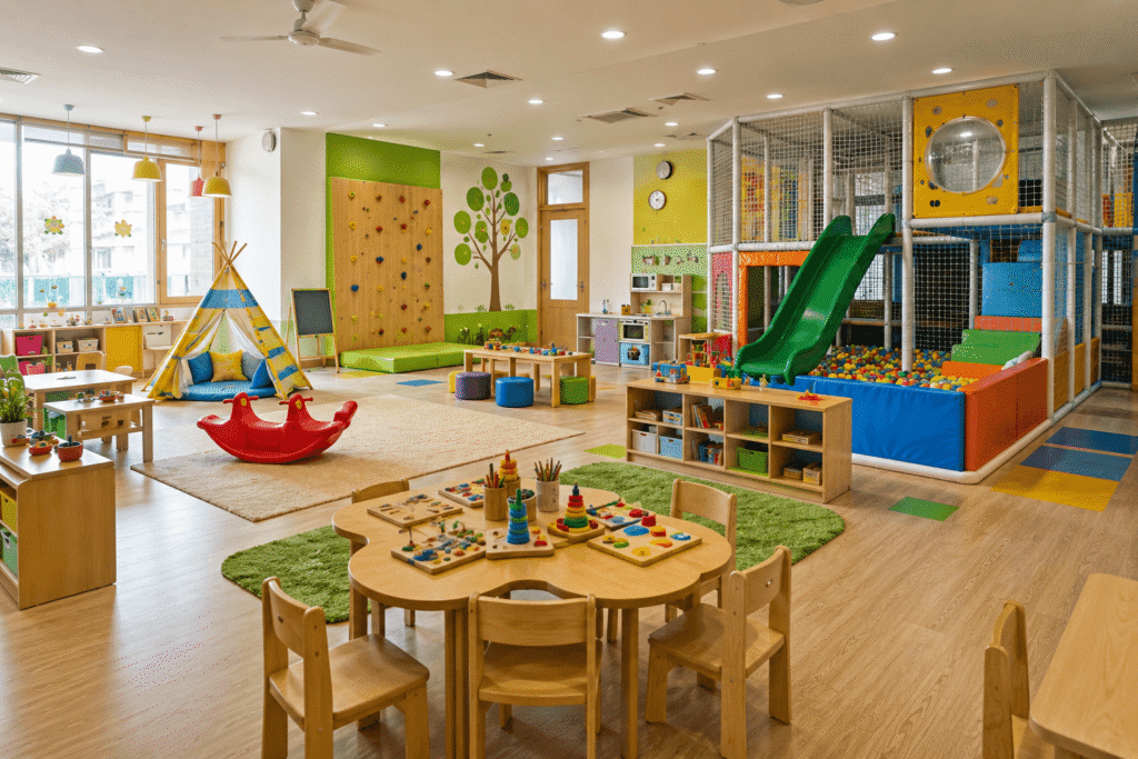 The Complete Preschool & Nursery School Play Solution: Everything You Need Under One Roof for a Safe, Fun & Future-Ready Learning Environment 3 Educational toys for preschool classrooms