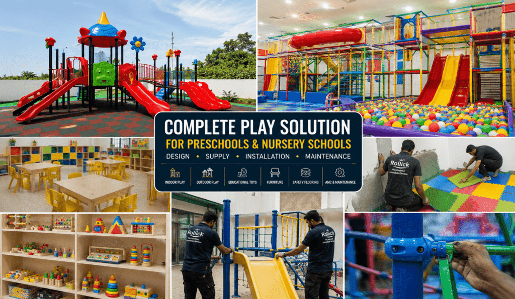 The Complete Preschool & Nursery School Play Solution: Everything You Need Under One Roof for a Safe, Fun & Future-Ready Learning Environment 1 Indoor soft play equipment for preschool