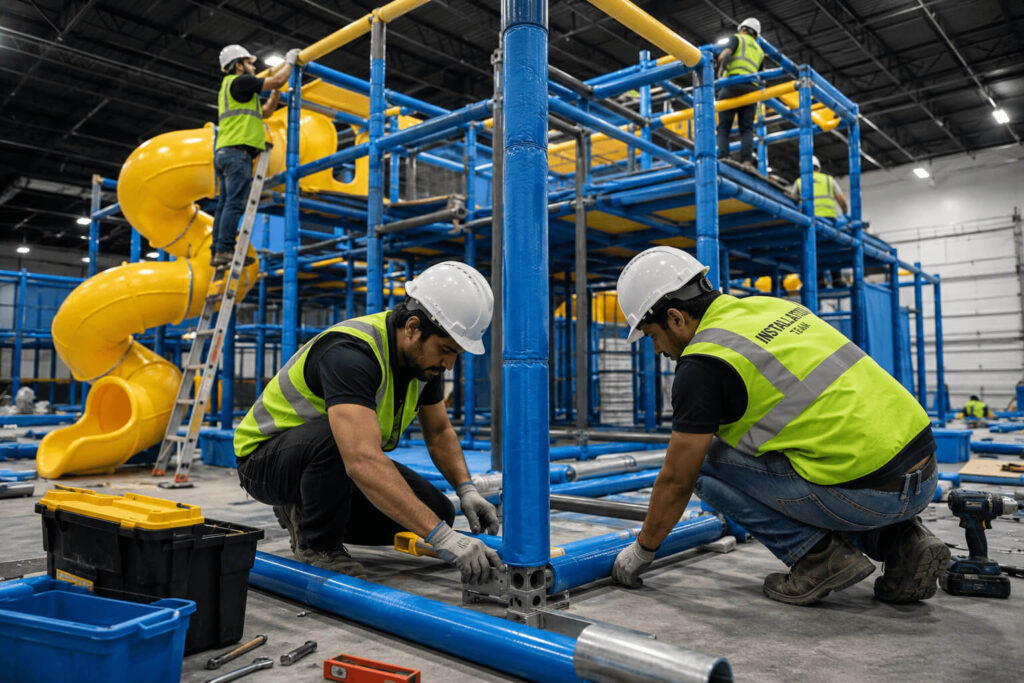 Scaling Your Amusement Brand: Why Manufacturers and Importers Need a Dedicated Installation Partner 4 Trampoline & Soft Play Installation Services India Rollick